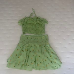 Hollister Skort and Top Set